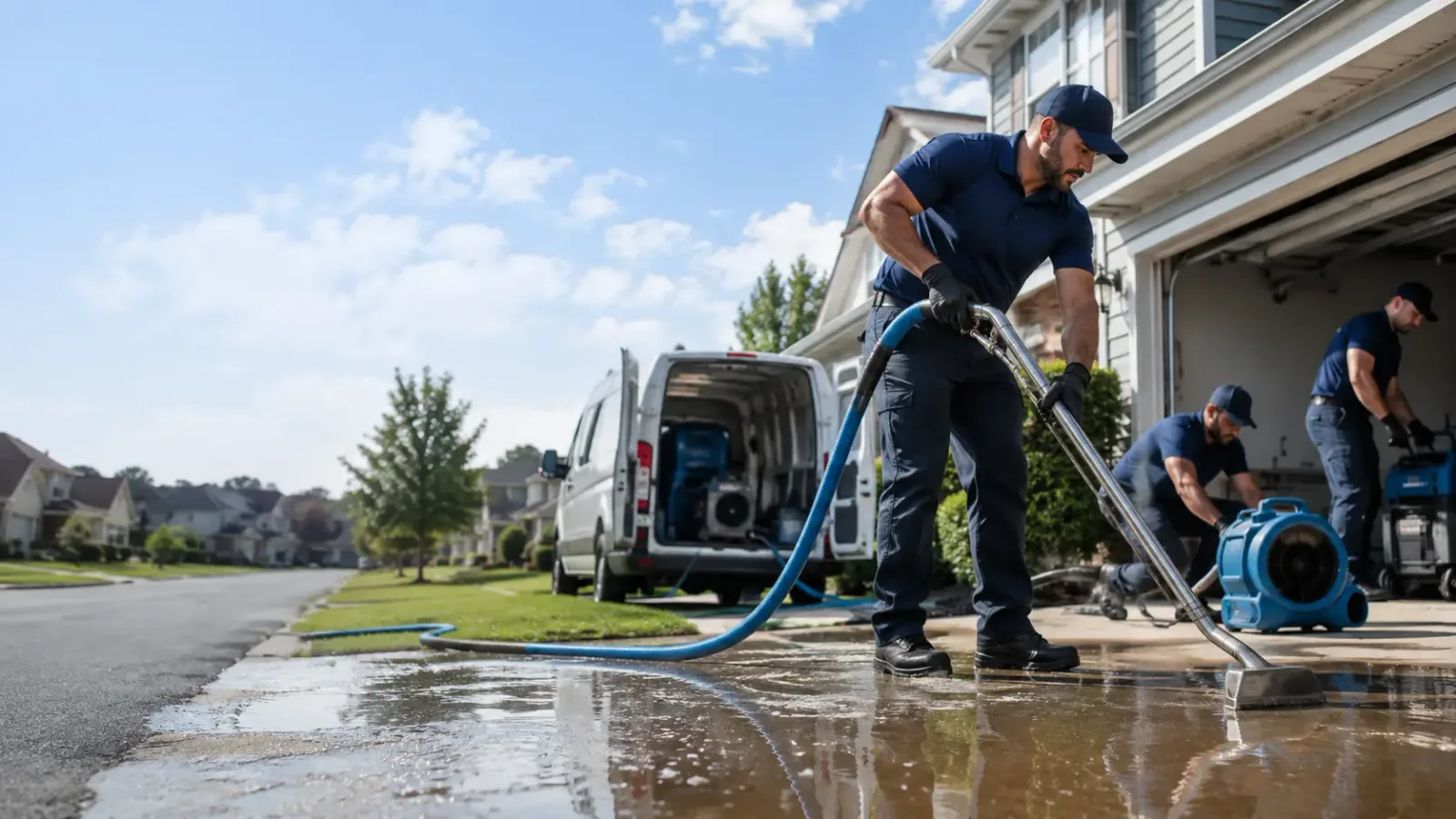 Flood Damage Restoration in Bradshaw, NE
